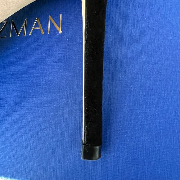 Stuart Weitzman Black Suede Pumps, Size 38.5 - Picture 4 of 12